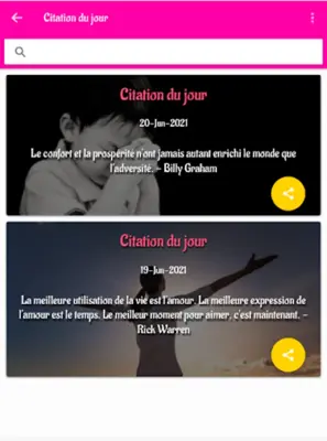 Versets biblique sur l amour android App screenshot 4